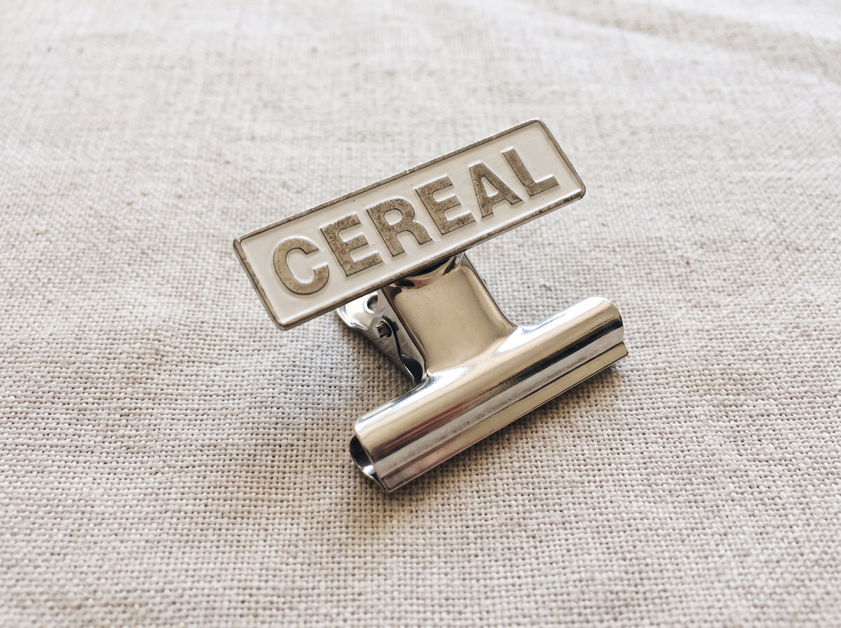 Metal Bulldog Clip CEREAL