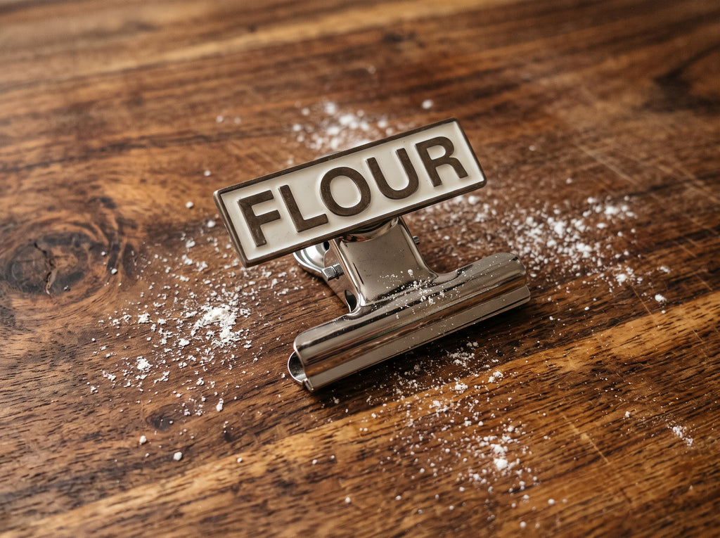 Metal Bulldog Clip FLOUR