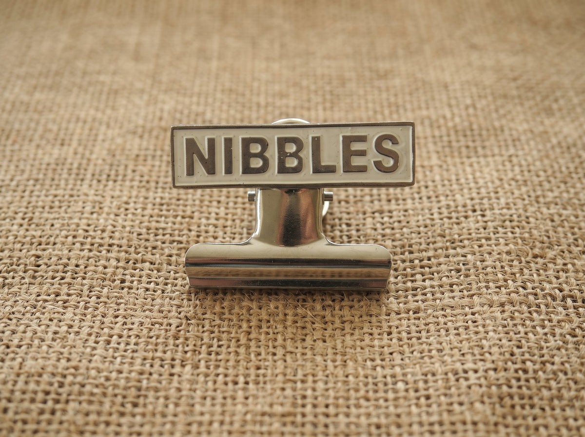 Metal Bulldog Clip NIBBLES