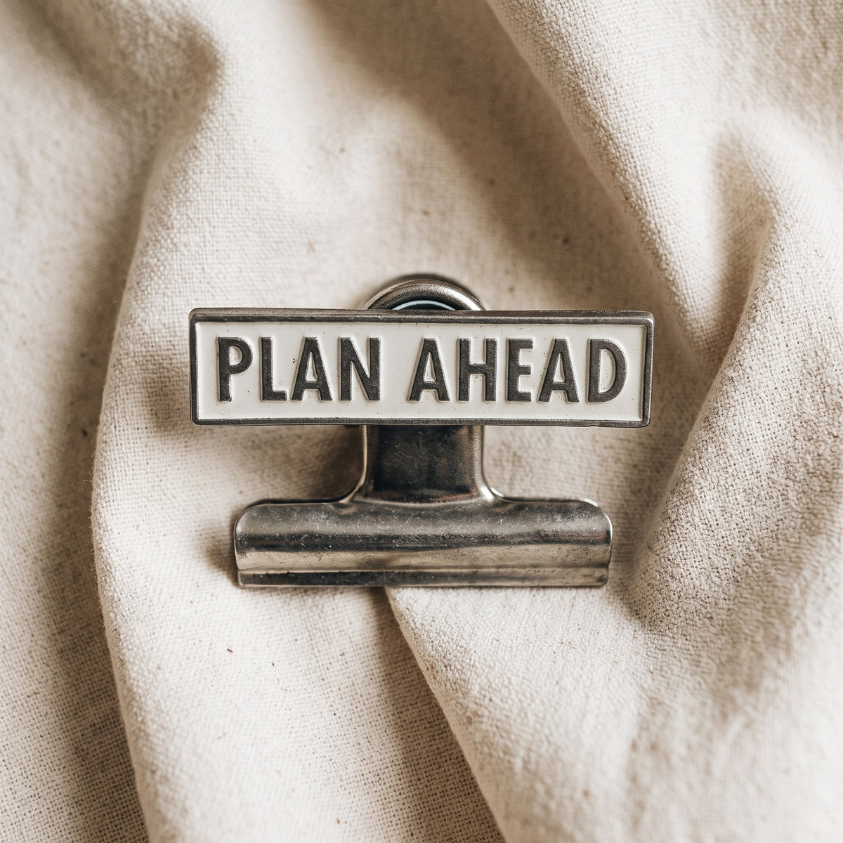 Metal Bulldog Clip PLAN AHEAD