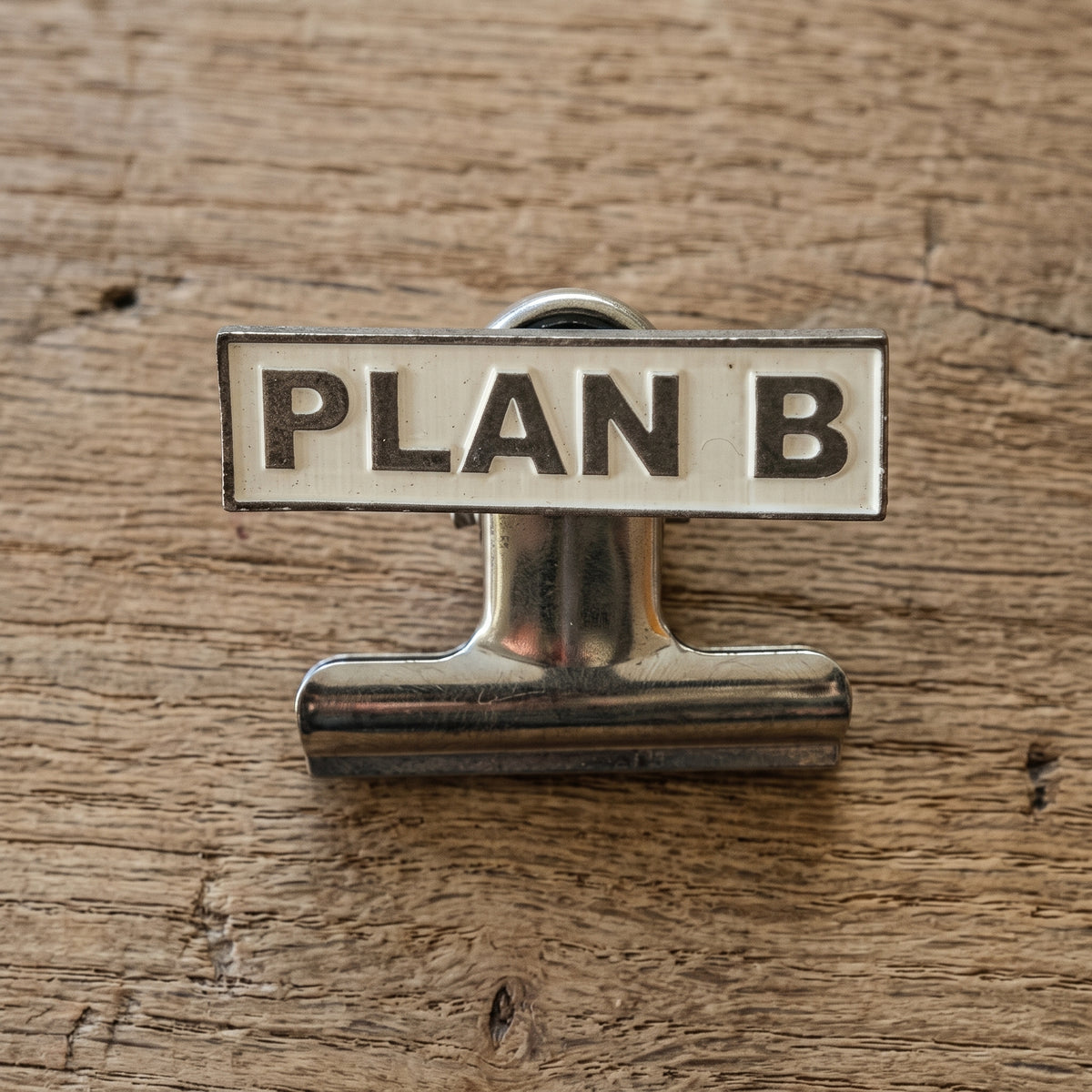 Metal Bulldog Clip PLAN B