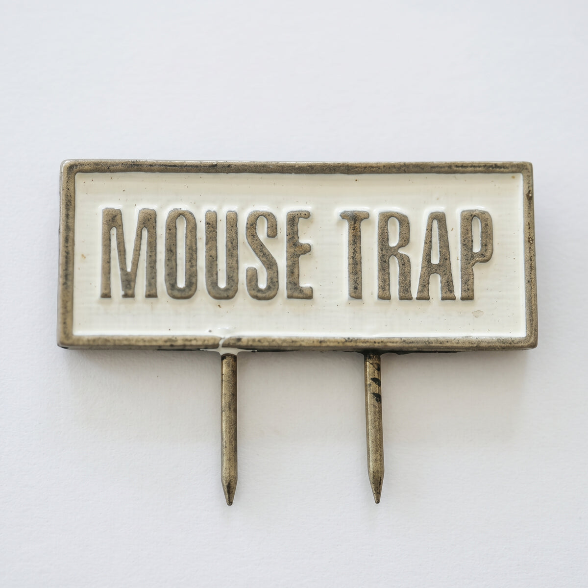 Metal Cheese Food Pin MOUSE TRAP