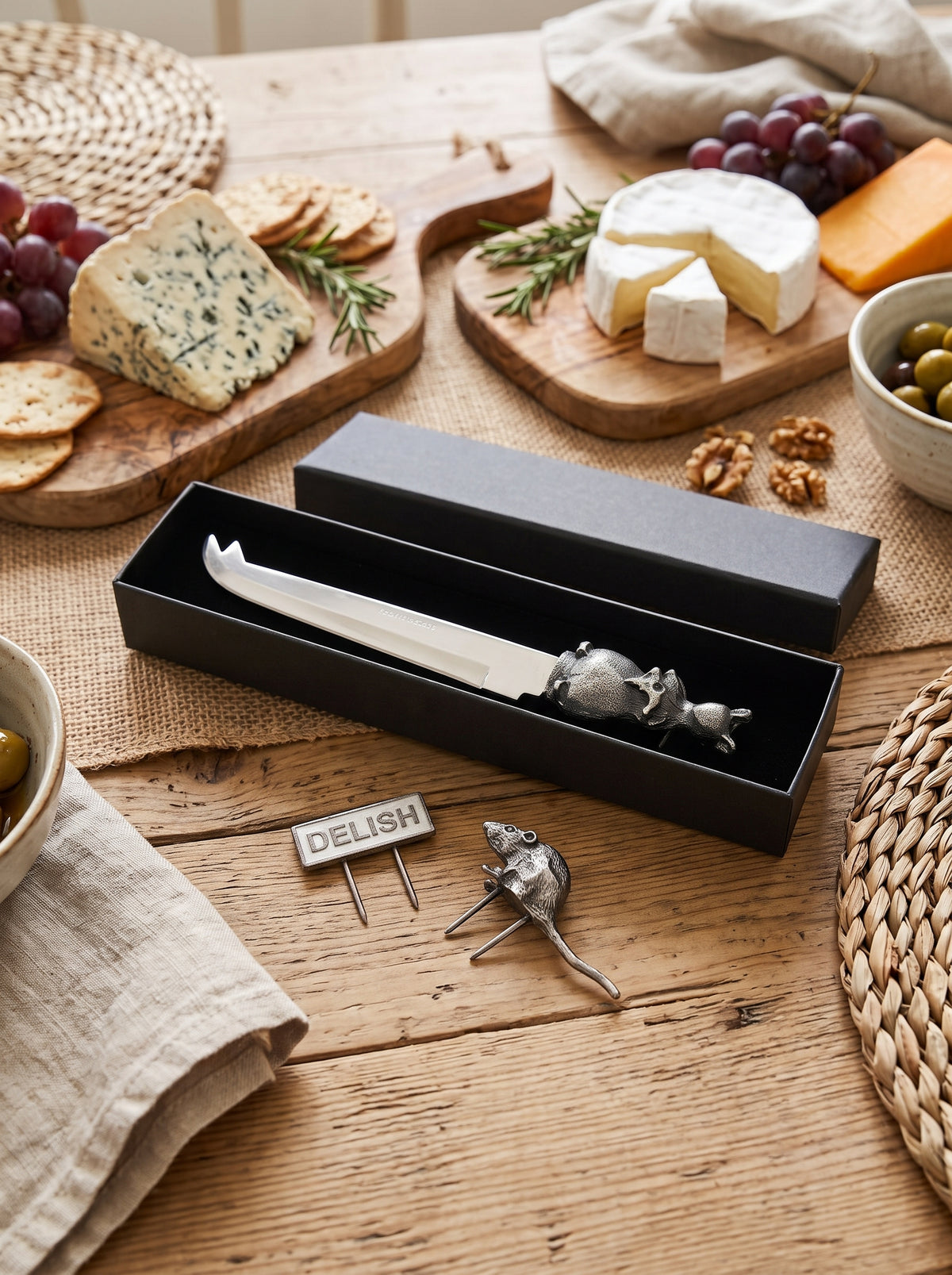Cheese Mouse Gift Set for Cheese Lovers
