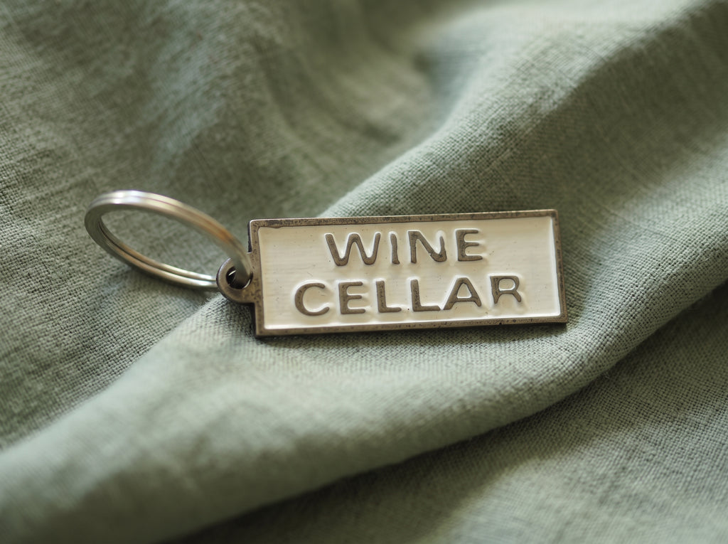 Metal Key Ring WINE CELLAR