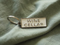 Metal Key Ring WINE CELLAR