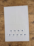 Cotton Tea Towel SEAGULL SPLASH