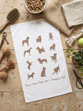 Cotton Tea Towel WAGGY TAIL